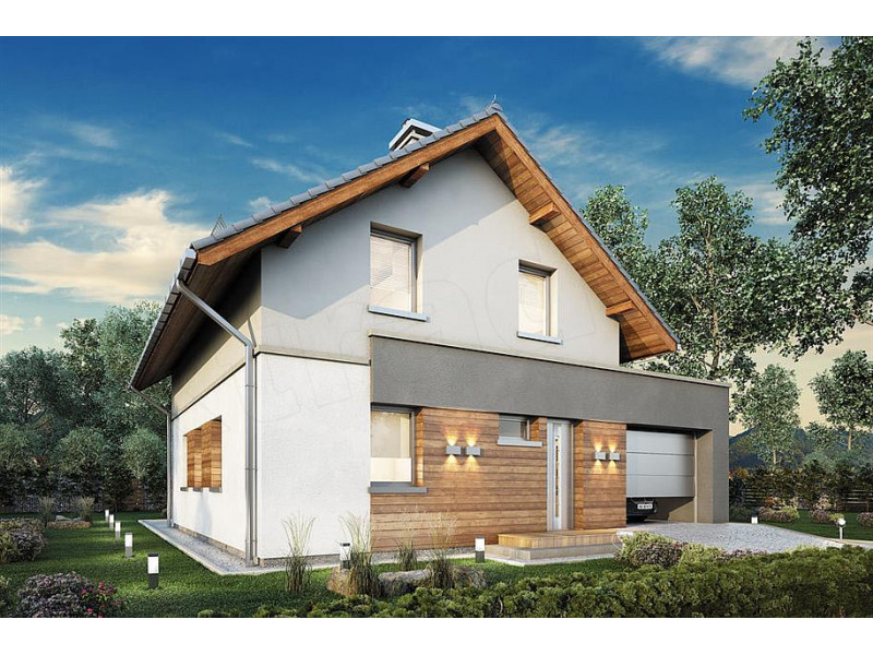 Проект дома из керамзита  «Печора»